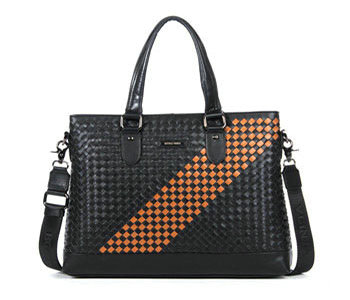 Bottega Veneta intrecciato VN briefcase 51626-1 black